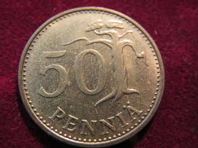 50 penniä 1965