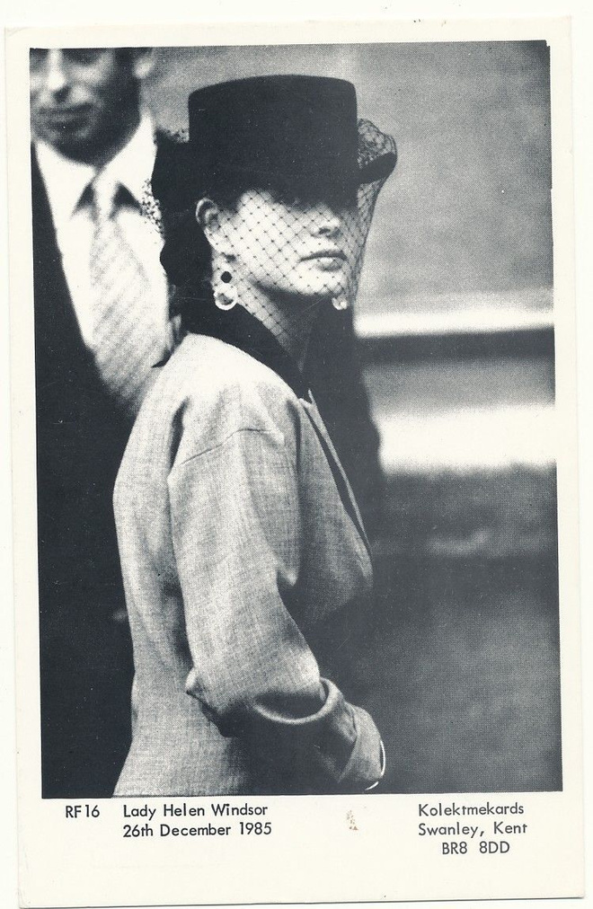 Englanti, Lady Helen Windsor - vanha kortti