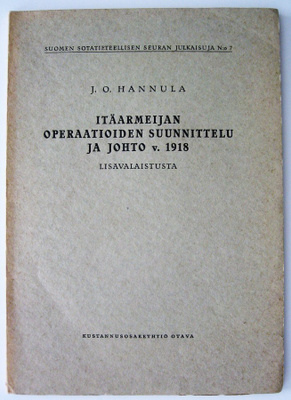 Itäarmeija operaatioiden suunnittelu ja johto v.1918