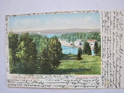 VANHA Postikortti Enso Luov. Karjala 1904