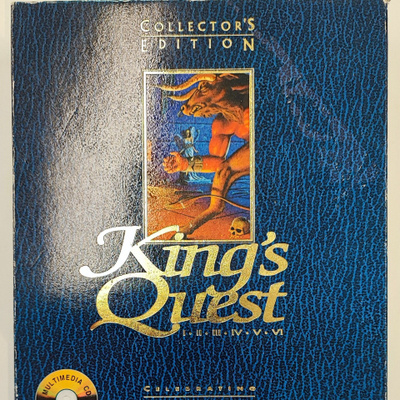 King's Quest I-VI Collector's Edition PC BIG BOX