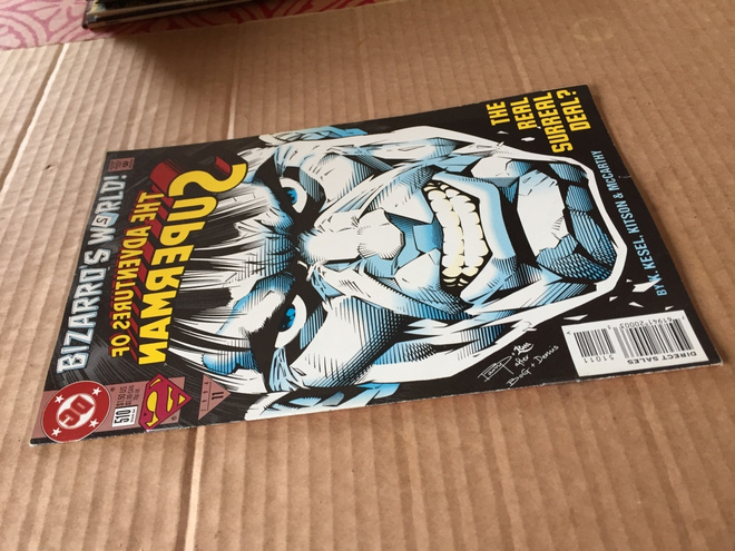 DC ADVENTURES OF SUPERMAN 510/1994 HYVÄ
