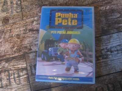 Puuha Pete - Pete pistää juoksuksi DVD *uusi*