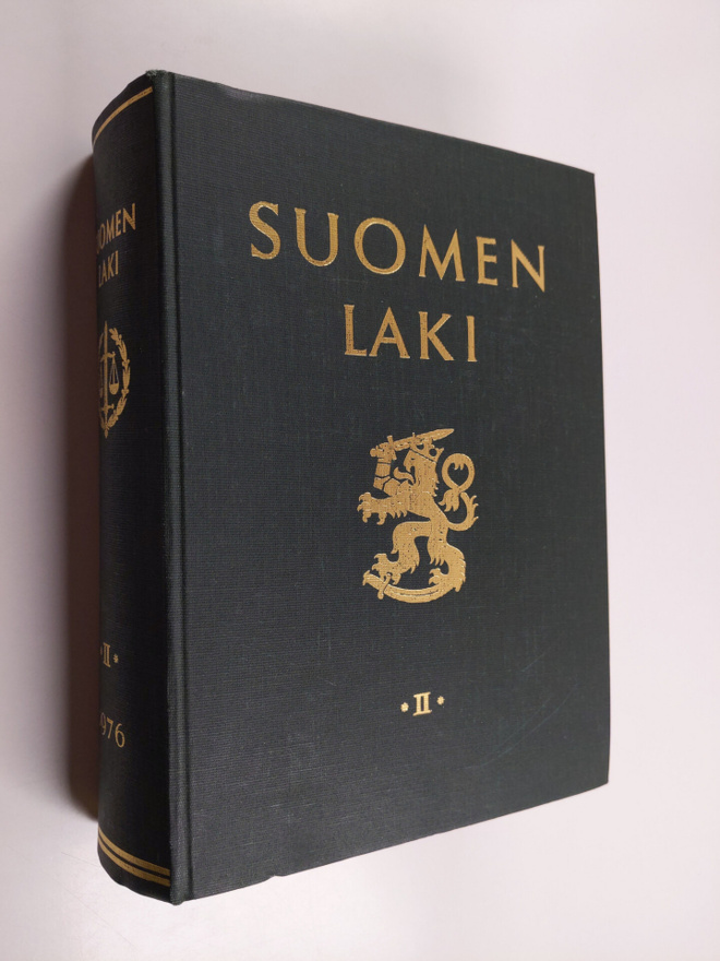 Erkki (toim.) Onikki : Suomen laki 1976 2