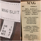 Ruskea keinoturkis Mango Suit S 36 38 - pikkukuva 5