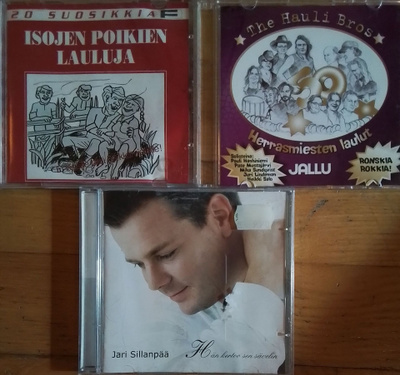 3 x Kotimainen cd