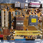 LGA775-emolevy Asus P5KPL-CM, Asuksen tehdaskunnostama - pikkukuva 1