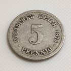 Saksa 5 Pfennig 1875B - pikkukuva 3