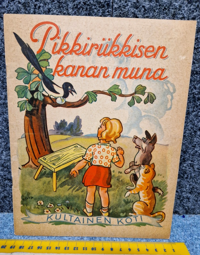 Pikkiriikkisen Kanan muna. Kultainen  Koti lasten kuvakirja