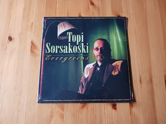 Topi Sorsakoski – Evergreens lp 2021 Uusi, Sealed