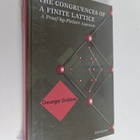 George A. Grätzer : The congruences of a finite lattice :... - pikkukuva 1