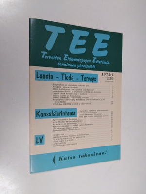 Tee 1975 : 1 : terveiden elämäntapojen edistämistoiminnan...