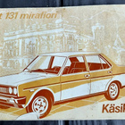 FIAT 131 MIRAFIORI KÄSIKIRJA painettu 1975 kieli: Suomi - pikkukuva 1