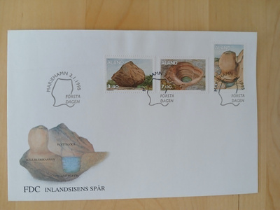 Ahvenanmaa erikoisleima 1995 - ensipäivä