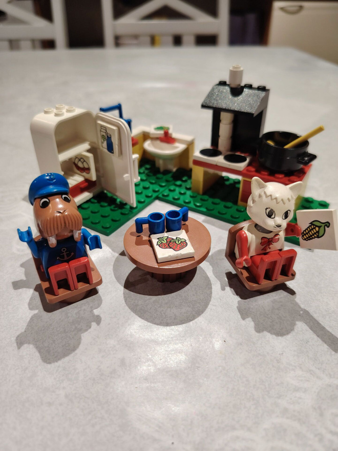 Lego Fabuland 3646 Catherine Cat's Kitchen