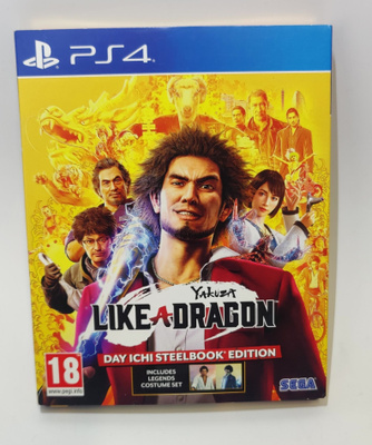 Yakuza: Like A Dragon Day Ichi Steelbook ( ps4 )