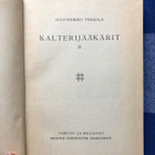 Pekkola: Kalterijääkärit. II osa. 1931. 1.p. - pikkukuva 2