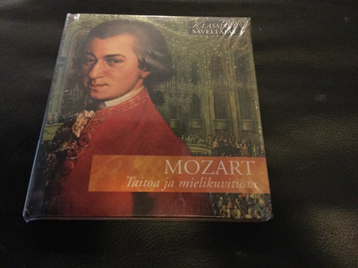 MOZART - TAITOA JA MIELIKUVITUSTA. CD. UUSI.