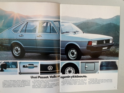 VW Passat -esite, 1977