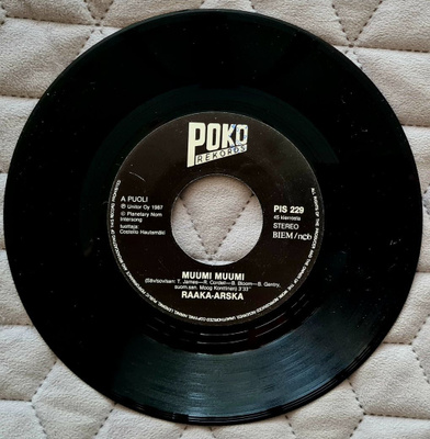 Raaka-Arska - Muumi Muumi 7” single 1987