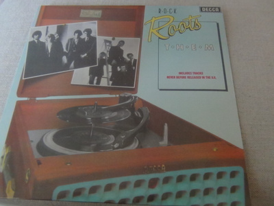 Them Rock roots lp muoveissa van morrison