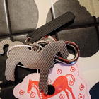 Marimekko MUSTA TAMMA KEY CHARM UNISEX - Avaimenperä - pikkukuva 2