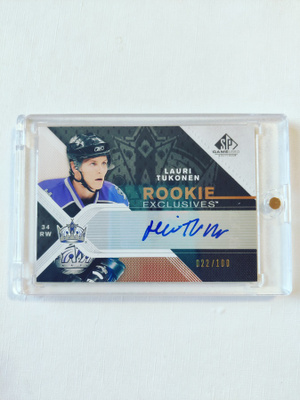 Lauri Tukonen - 07-08 SPGU Rookie Exclusives AU /100
