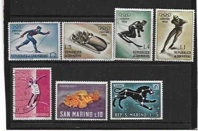 SAN MARINO----7MERKKIÄ**/o