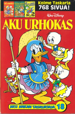 Aku Ankan tripla-taskukirja. Yhteispainos numeroista 18 - 20