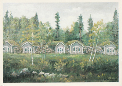 Postikortti, HIMANKA, Roiman Majat