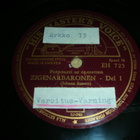 Vanha savikiekko  rpm 78 Lp - pikkukuva 2