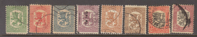 v.1918 Vaasa -sarja leimattuna