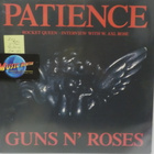 GUNS N ROSES - PATIENCE ROCKET QUEEN EX/EX+ GER 1989 LP - pikkukuva 1