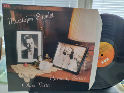 OLAVI VIRTA & HARMONY SISTERS, Muistojen sävelet, LP -84