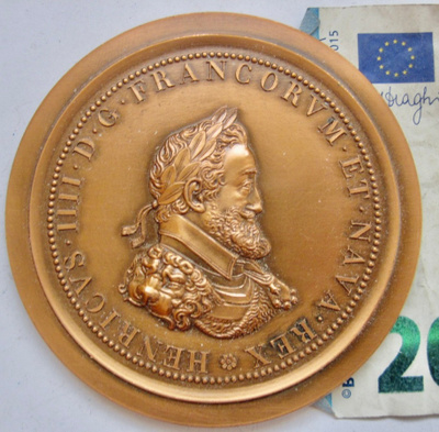 VANHA Mitali Ranska Kuningas Henri IV Kruununperijän Synty