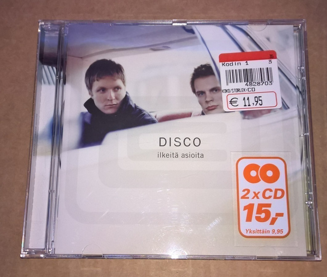 DISCO ILKEITÄ ASIOITA  CD