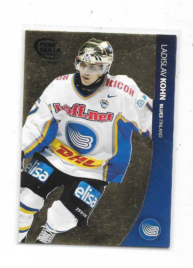 2004-05 SWE Pure Skills GOLD /100 #98 Ladislav Kohn Espoo