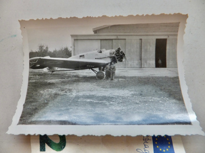VANHA Valokuva Ilmavoimat Lentokone Junkers