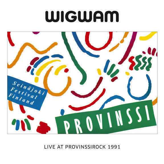 Wigwam: Live at Provinssirock 1991 - 2LP, blue ( uusi )
