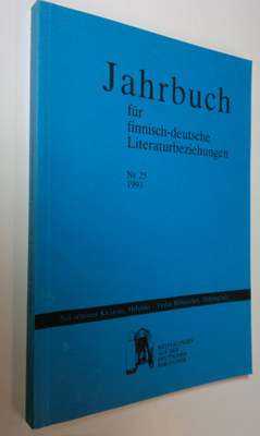 Jahrbuch fur finnisch-deutsche Literaturbeziehungen n:o 2...