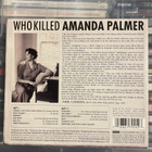 AMANDA PALMER - Who Killed Amanda Palmer digipak cd - pikkukuva 2