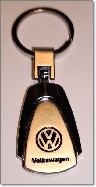 Volkswagen avaimenperä - ruostumatonta terästä