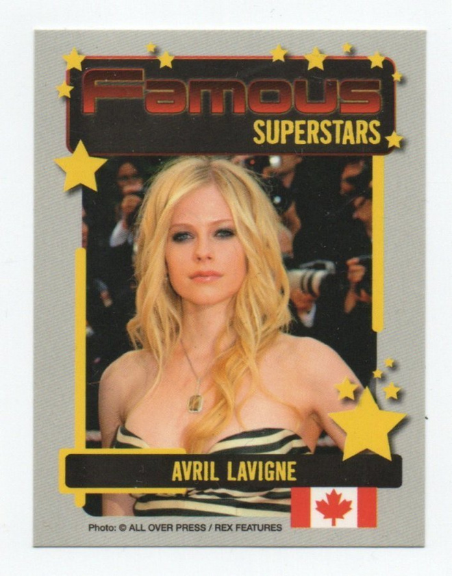 Famous Superstars n:o 048 AVRIL LAVIGNE