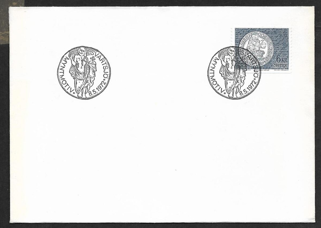 Ruotsi - Myntmotiv FDC 1972 (Fac. 774)