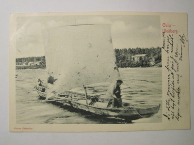 VANHA Postikortti Oulu HUIPPUKUNTO 1901