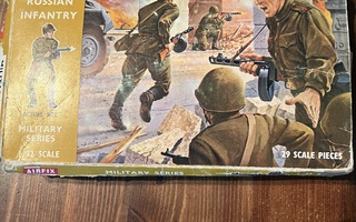 Airfix russian infantry lelusotilaat