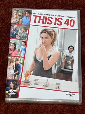 THIS IS 40 - DVD - UUSI - paul rudd megan fox