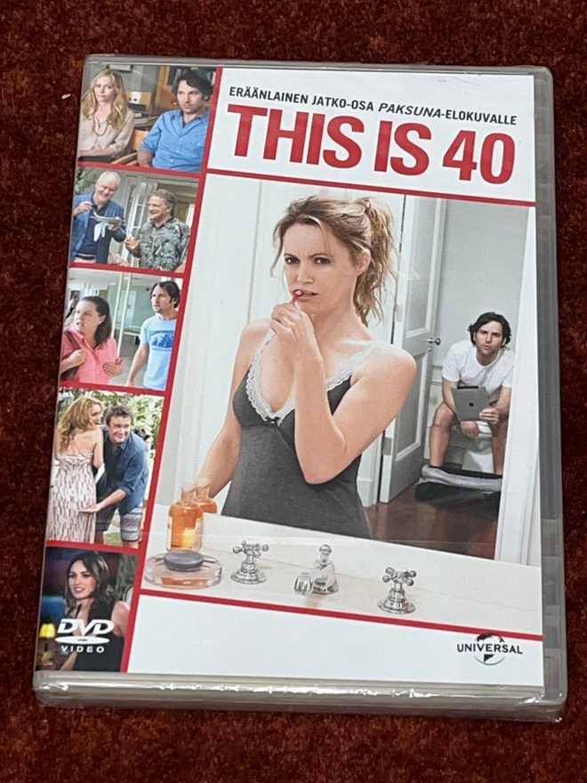 THIS IS 40 - DVD - UUSI - paul rudd megan fox