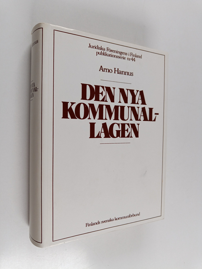 Arno Hannus : Den nya kommunallagen