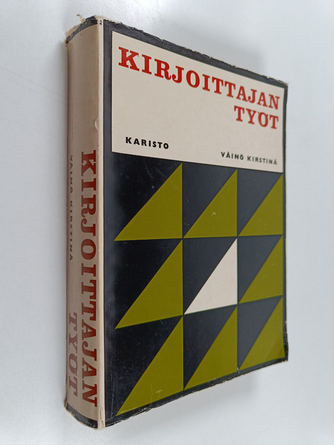 Väinö Kirstinä : Kirjoittajan työt